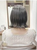 【ALBAさわ】暗髪髪外ハネボブ　☆★