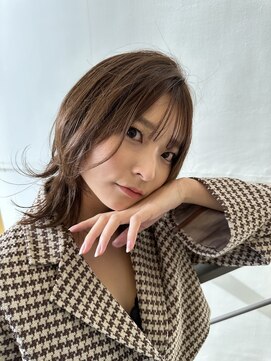 ロンド ストラーダ 心斎橋(Lond strada) シルキーベージュ×グレージュカラー【髪質改善/縮毛矯正】