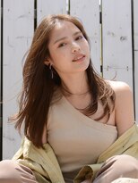 ロアー ヘアー マチルダ 千葉店(RAWR hair MATILDA)&nbsp;【RAWR】オレンジブラウン_イエベ_ストレート