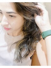 プウワイ(pu'uwai) 外国人風　ロングレイヤー　メッシュ