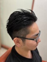 アポロカットステージ 相模大野店&nbsp;アップバング/ツーブロックマッシュ<理容室>[メンズ/相模大野]