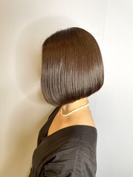 ブロッサム 東久留米店(Blossom) 大人可愛い小顔前下がりボブ×ナチュラルボブ×ミニボブ20代30代