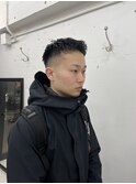 ハイライト波巻きマッシュアップバング束感ショート31