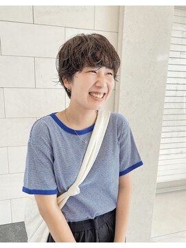 クラメールパリ 福岡(Kraemer Paris) 大人ガーリー30代40代くびれショートボブ丸みハンサム