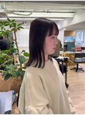 【OceanHair&Life田中愛梨】暗髪透明感切りっぱなし!◎