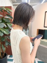 ノエ(noe) 切りっぱなしボブ×透明感カラーMK53