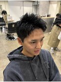 ボックスショート<理容室><MEN'S/中野/バーバー>