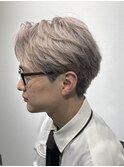 ホワイトメッシュ/ツイスパ/ツイスト/スペインカール/ブリーチ