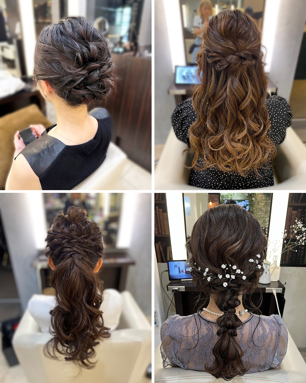【Hirono限定】ヘアセット/ヘアアレンジ/お呼ばれ/イベント/結婚式 4,950円