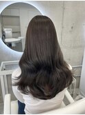 オリーブグレージュ赤みなしカラー