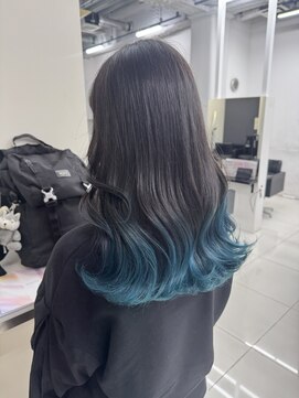 アライブ ハラジュク(ALIVE harajuku) グラデーションカラーバレイヤージュインナーカラー　ryota