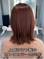 イロドリ たまプラーザ店(irodori)&nbsp;白髪染めで叶うピンクブラウウンカラー