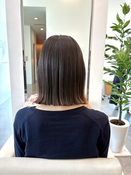 カッツ 駅家店(CUT S) 切りっぱなし外はねボブ
