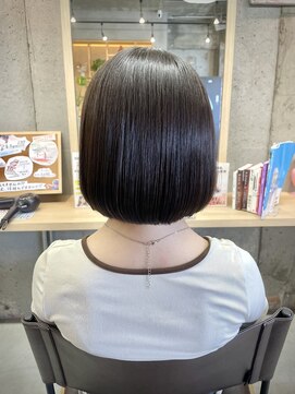 リタ 枚方(Rita) 【秋の時短ヘア】髪質改善トリートメントボブ×乾かすだけ