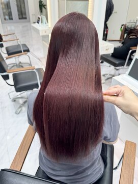 エレリー 栄店(EleRe) 【艶髪】大人の色気◎チェリーレッド