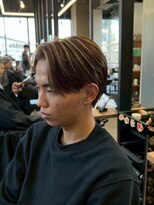 リッチブランドアンドコー(Rich Brand&Co)&nbsp;アップバングセンターパートツイストスパイラルバレイヤージュ