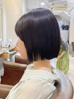 テトラ バイ ネオリーブ 横浜西口店(tetra by neolive)&nbsp;秋におすすめ透明感グレージュカラー　横浜ボブ　N