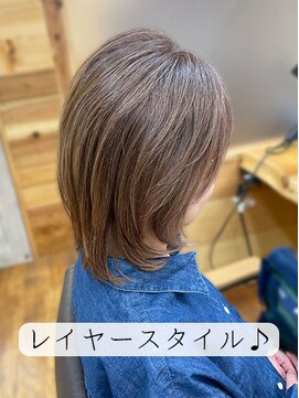 ハース(HEARTH) レイヤースタイル♪