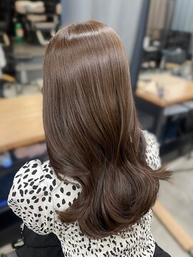 アリュウル 表参道(ALLURE) マロンブラウン×レイヤーカット○伊藤