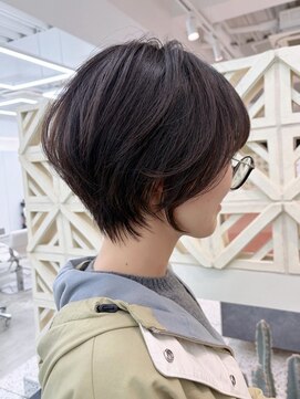 くびれショート/ショート/ボブ/髪質改善/縮毛矯正/名駅y31
