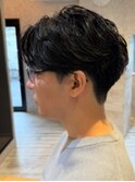 刈り上げセンターパート/フェザーショート/赤羽/赤羽岩淵