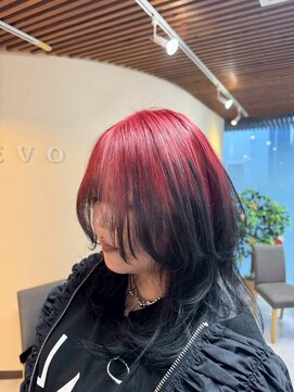 ブリッツ レボ(BLITZ-REVO) 着物ヘア/大人ガーリー/ダークアッシュ/似合わせカット/柏駅