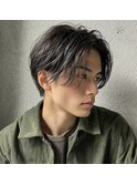 似合わせカット/リバースセンターパート/新宿