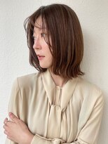 カバーヘア ブリス 大宮西口(COVER HAIR bliss)&nbsp;くびれミディアム/ミルクティーブラウン/ボブレイヤーp大宮