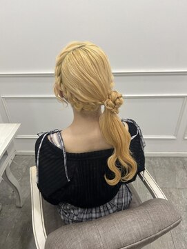 リルミー(Lilme) サイドお団子ポニー♪ *ひな*