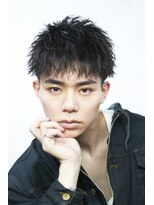 メンズヘアフェイス(Men's hair FACE。) メンズカット/縦落ちツイスパ/マッシュ