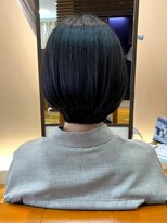 アビエクレール 河内花園(abije claire) つるりんちょ。髪質改善ショートボブ【河内花園駅】