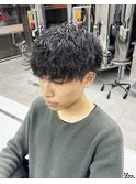 Men's/メンズカット/ニュアンスパーマ/フェザーパーマ