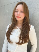 ロンドシトリン 四条烏丸(Lond citrine) 【五島巨幹】ハッシュカット/グレージュ/縮毛矯正/前髪/顔周り