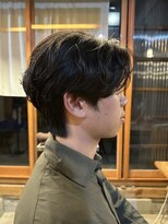 ノフ(knof) 大人センターパートナチュラルパーマニュアンスパーマ