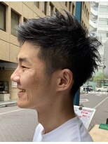 アースエレガンス 田町店(EARTH Elegance)&nbsp;長めソフトモヒカン×ツーブロック