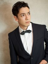 ベックメンズヘアサロン(BEKKU Men's hair salon)&nbsp;ニュアンスパーマラフサイドパートビジネスマン
