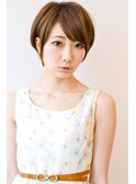 【snob rico】篠田麻里子風ショートxカーキーブラウン