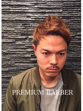 プレミアムバーバー 赤坂店(PREMIUM BARBER produce by HIRO GINZA) 王道！ツーブロックショートスタイル＜赤坂＞＜理容室＞