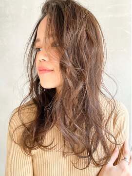 エース (ACE) ACE横浜　抜け感アッシュベージュ×ニュアンスカール