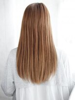 ヘアメイク ナル(hair make nalu)&nbsp;ナチュラルスタイリングのストレートスタイル