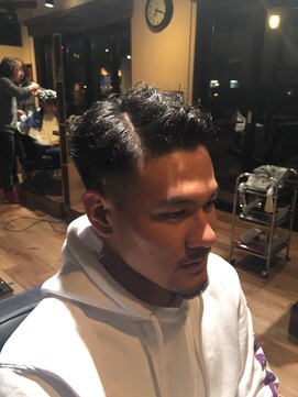 メンズヘアー スパイス 鍋島(Men's Hair SPICE) 七三スタイル