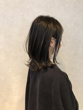 コバコ(Cobaco) エアリーミディ×アプリエカラー×ボブ×10代、20代、30代