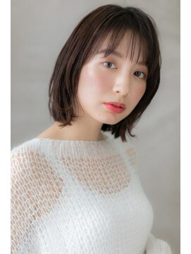 カバーヘア ブリス 戸田公園西口店(COVER HAIR bliss) □ノームコアくせ毛風ボブウルフ204-2★戸田公園20代30代40代