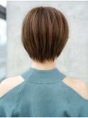 前髪あり大人ショートボブ20代30代40代【AIN.表参道】川原大地
