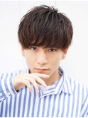 王道マッシュニュアンスパーマ