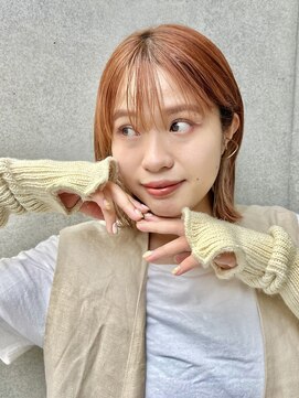 ココ 西葛西南口店(COコ) 外ハネボブ|西葛西イヤリングカラー|西葛西髪質改善ストレート