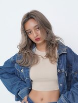 サニー 渋谷(SUNNY) シフォングレージュ、バレイヤージュ、ハイライト、グレージュ