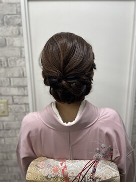 ヘアメイク ゼロサンヨンゴ(Hair Make 0345) 訪問着のお着付けとヘアセット