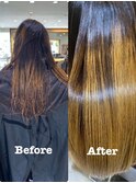 髪質改善/艶髪/ハイトーンカラー/ブリーチ縮毛矯正