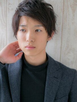 グルーミングサロン バーバー キャッスル 北浦和西口(Grooming salon Barber Castle) 清潔感あるアッシュオリーブ束感ルーズこなれヘアU北浦和